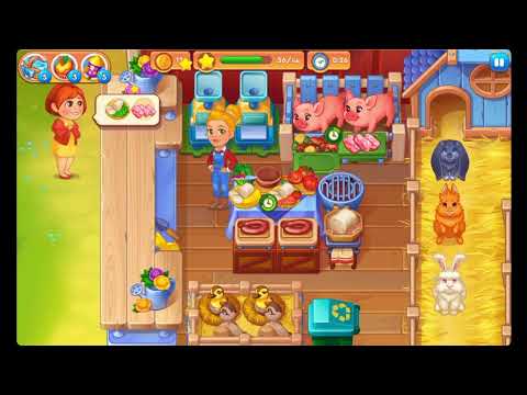 Cooking Farm - Hay & Cook Game - Level 162 🍎🌻🫐 - No Boosters - FULL STORY - CaroGamesNL