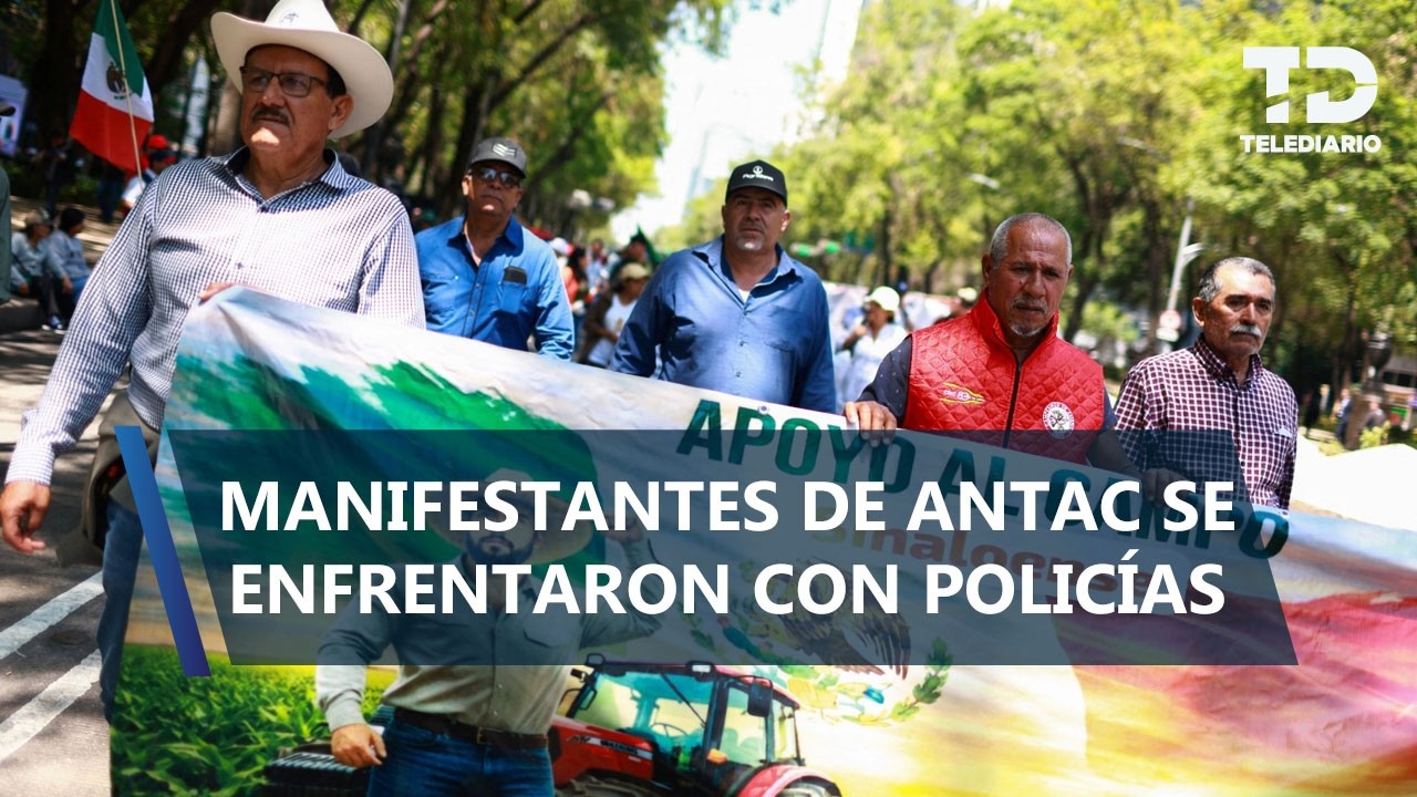 Protesta de ANTAC colapsa Reforma y afecta servicio del Metrobús