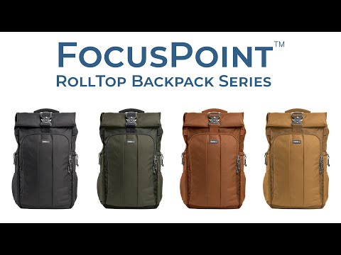 Think Tank FocusPoint Rolltop Backpack Series