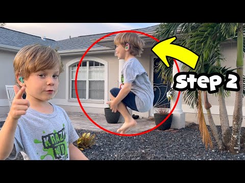 How to BACKFLIP | Taught by 6 year old Krazy Kai!