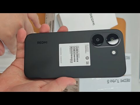 REDMI Turbo 5 Schwarz UNBOXING Hands On 🔥