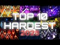TOP 10 Hardest Levels In Geometry Dash 4K 2025