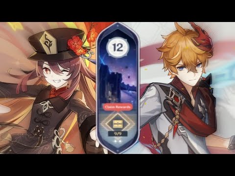 Finally got Floor 12 9 Star in Spiral Abyss 2.2...