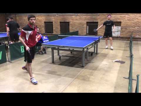 Ben Swislow vs Lukasz Fita - Net & Paddle vs EJ Plumbing - Chicago Table Tennis League