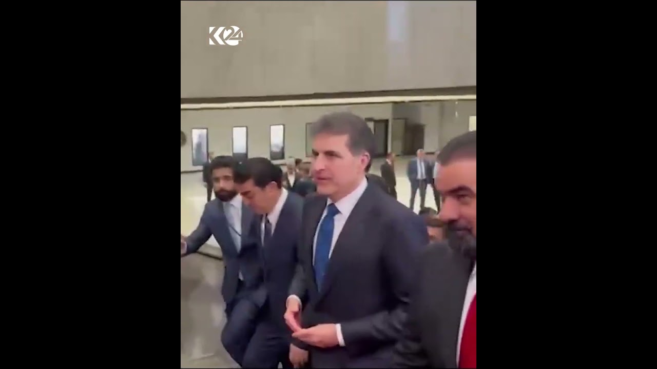 ڤیدیۆ | هەیبەت حەلبوسی بە نێچیرڤان بارزانی دەڵێت "بە مەسعەد بەسەرکەوین" ئەویش دەڵێت "نا من ریازیم"
