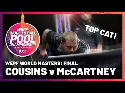 MASTERS FINAL | ''A MASTER IN ACTION'' | Tom Cousins v Jake McCartney | 2024 WEPF Mens World Masters
