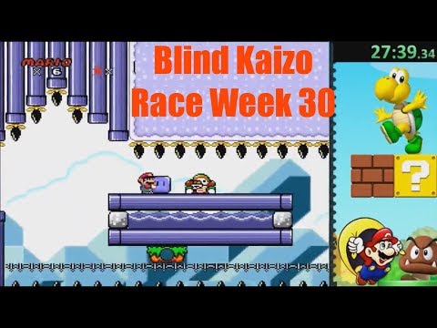 super mario world blind kaizo race week 30