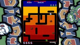 Dig Dug (Namcon) - Arcade Game (Windows) - 9 Rounds