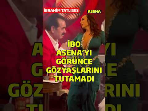 İbrahim Tatlıses Yıllar Sonra Asena'yı Programında Görünce Gözyaşlarına Hakim Olamadı #iboshow
