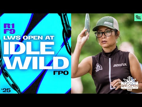 2025 LWS Open at Idlewild | FPO R1F9 | Scoggins, Mandujano, Cox, Velediaz | Jomez Disc Golf