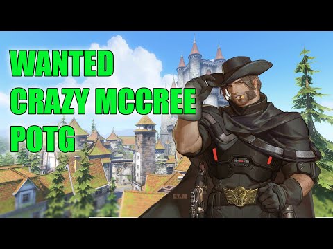 Wanted CRAZY MCCREE GAMEPLAY POTG - TOP 500 OVERWATCH SEASON 23