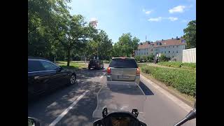 【ドイツ ツーリング】Düsseldorf⇨Krefeld④🇩🇪【CB500X】Motorcycle trip🏍