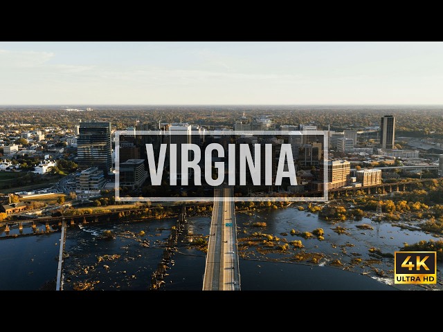 Virginia cinematic drone footage thumbnail