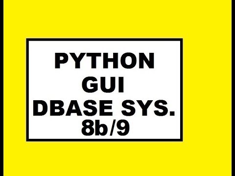 Python Gui Dbase Sys 8c9