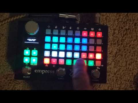 Shimmer reverb patch Empress Zoia