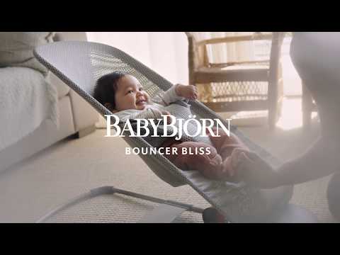 BABYBJORN gultukas BLISS Tinklelis, antracitas, 006013 (Nemokamas pristatymas) video