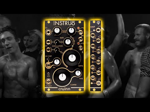 Instruo cruinn Eurorack Synthesizer Module 2016 - Present - Black image 4