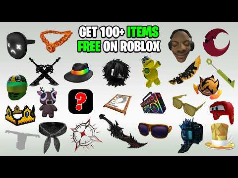 GET 100+ FREE ITEMS & ROBLOX EVENT ITEMS [COMPILATION 2025]