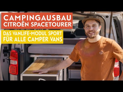 easygoinc. Vanlife-Modul SPORT - So wird der Citroen Spacetourer zum Campervan