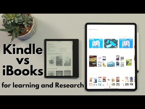 Kindle vs iBooks for School and Research