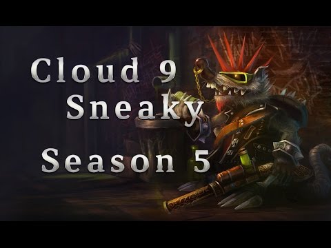 C9 Sneaky Twitch ADC vs Jinx Season 5 Patch 5.7