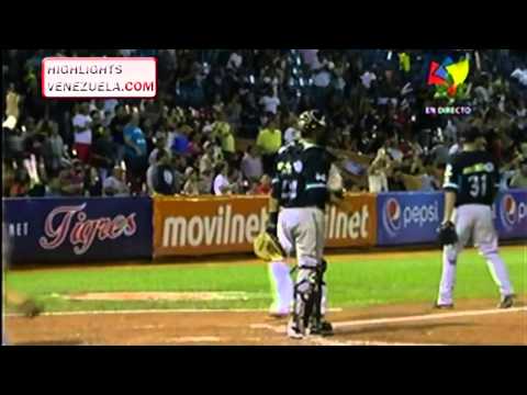 Highlights Jornada 09/12 LVBP.  Bravos de Margarita vs Tigres de Aragua