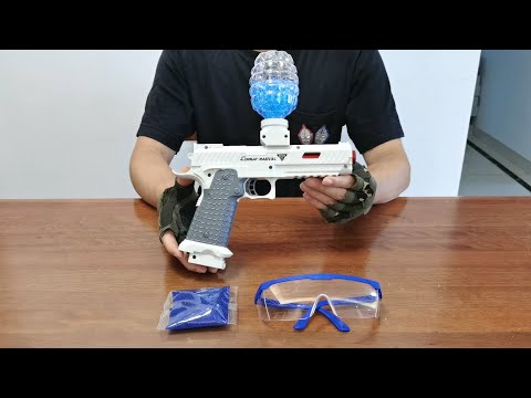 Combat Master 2011 Gel Blaster Unboxing 2022 - Electric Splatter Ball Toy Gun
