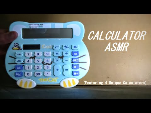 Calculator ASMR - (Mathematical Tingles)