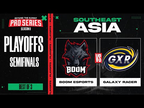 BOOM vs Galaxy Racer Game 2 - BTS Pro Series 8 SEA: Playoffs w/ Ares & Danog