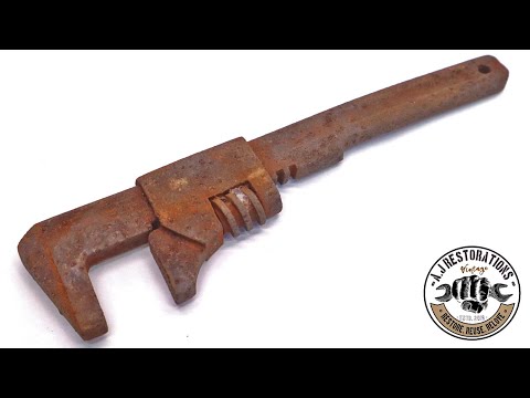 Antique Monkey Wrench Restoration.