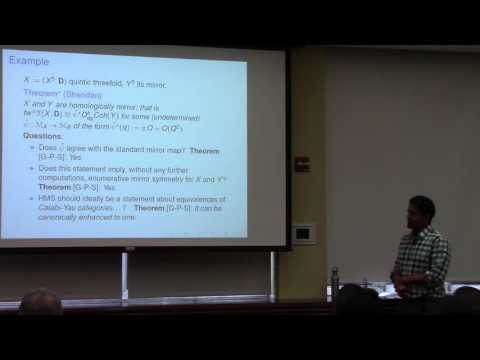 S. Ganatra - From categories to curve counts II