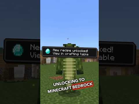 Mojang just added Recipe Unlocking to Minecraft Bedrock
