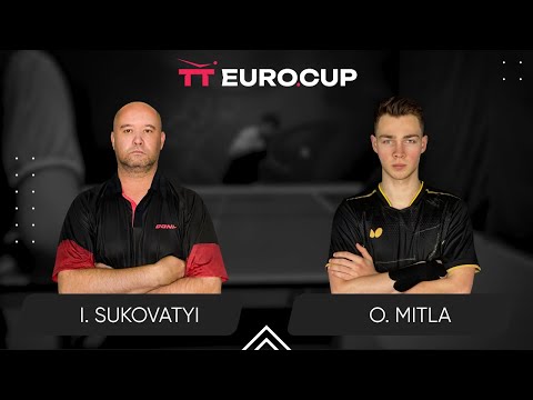 11:00 Ihor Sukovatyi - Oleksii Mitla 19.03.2025  TT Euro.Cup Ukraine Master. TABLE 3