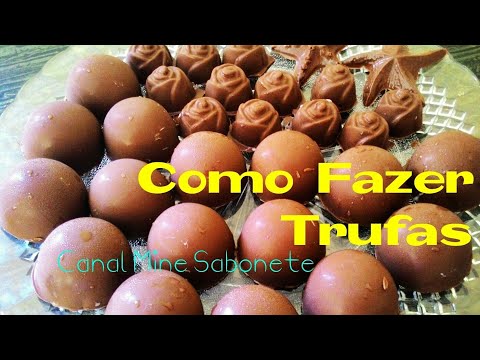 COMO FAZER TRUFAS , ( GANHANDO DINHEIRO EM CASA ) - Mine Sabonete