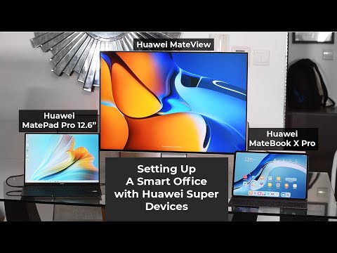 Here's How to Use HUAWEI's Super Devices to Setup a Smart Office