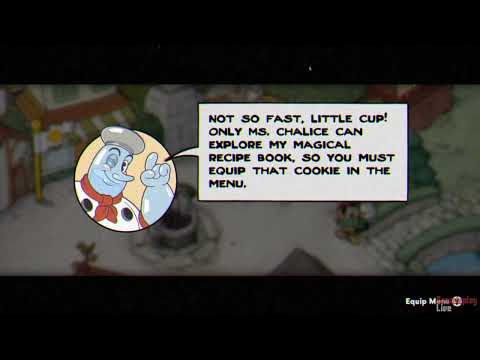 Cuphead - What Happens If We Try Ms. Chalice Tutorial WITHOUT Cookie? (Commentary)