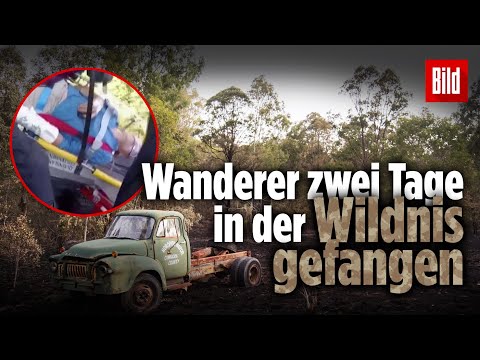 Nach Sturz von Wasserfall: Wanderer mit Helikopter gerettet