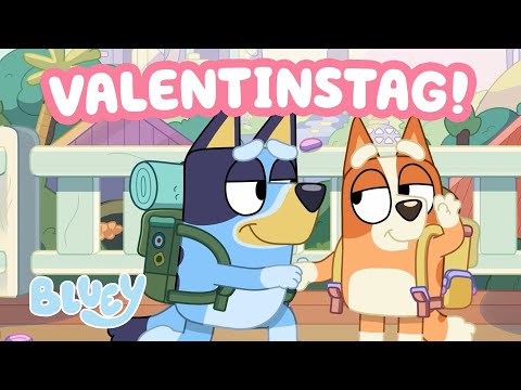 Bluey Valentinstagsspaß 💓 ☺️ | Schöne Momente ⭐️ | Bluey - Deutsch Offizieller Kanal