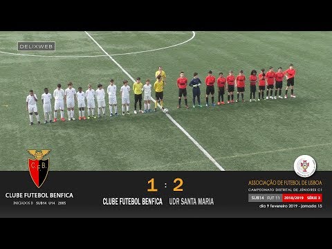 Futebol Benfica (1-2) Santa Maria [FUT11 S14] J15