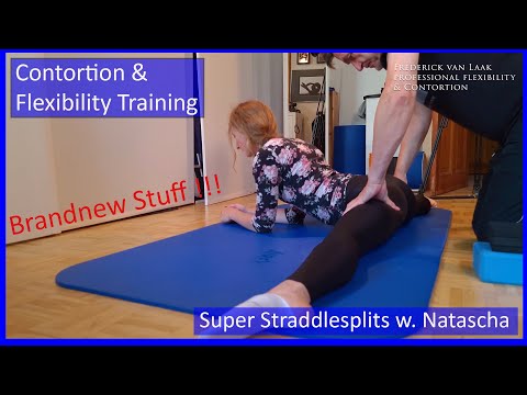 Contortion Training by Flexyart 210: Super Straddlesplit - Also for Yoga, Poledance, Ballet, Dance