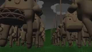 preview picture of video 'Igra škatlic (Game of boxes) - blender animation'