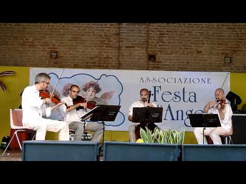 05. ARCHIMIA String Quartet-THRILLER/BILLIE JEAN (Festa degli Angeli, BERTONICO 24.6.2012)