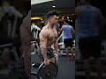 A shoulder workout (description)