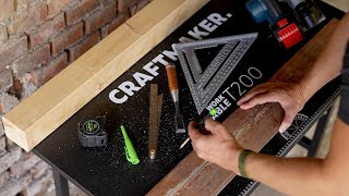 CRAFTMAKER Skládací pracovní stůl Work Table T200