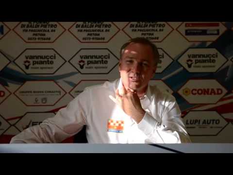 Le parole di Massimiliano Alvini [U.S. Pistoiese - Santarcangelo]