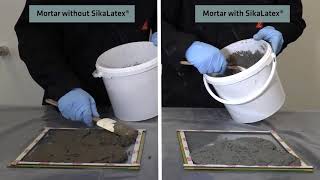 Bonding Agent and Mortar Admixture : SikaLatex