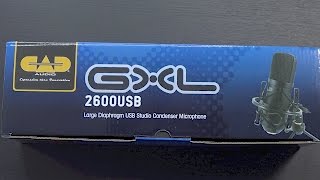 Video thumbnail for CAD GXL2600 USB Microphone - Worth It? by Jordan Keyes