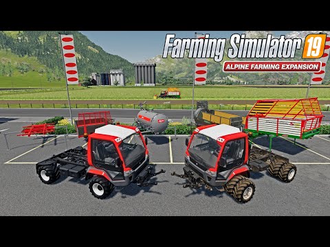 Lindner Unitrac 122 LDrive! | Alpine DLC - Farming Simulator 19