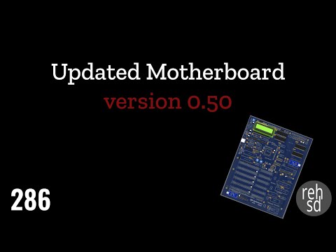 80286 Build, Ep. #82 - Updated Motherboard version 0.50
