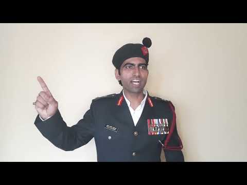 Brijesh Raman Audition of Army officer